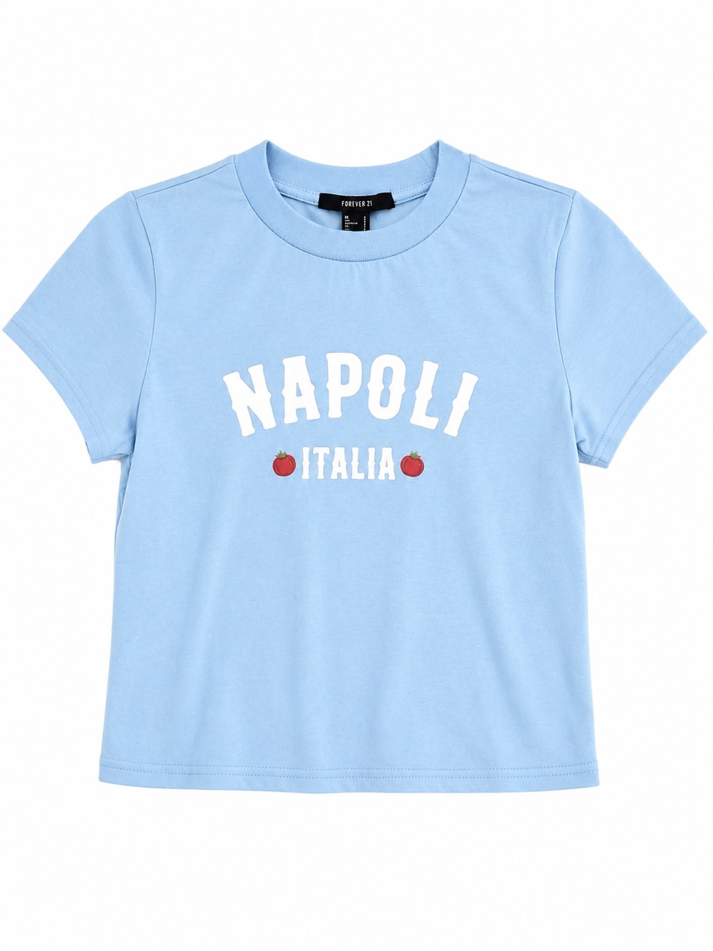 Napoli Italia Graphic Baby Tee School Girl Girlhoodcore